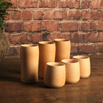 Natural Bamboo Carved Water Cup