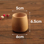 Natural Bamboo Carved Water Cup