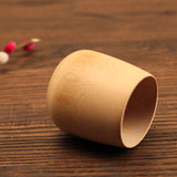 Natural Bamboo Carved Water Cup