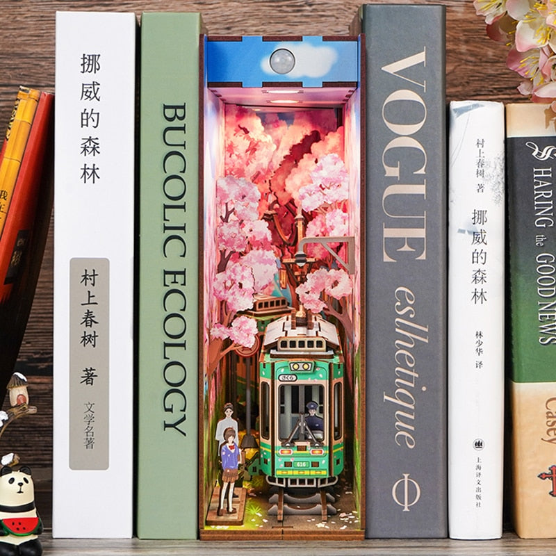 MINIALLEY Japan Booknook Assembled Prebuilt Bookshelf Insert - Etsy UK